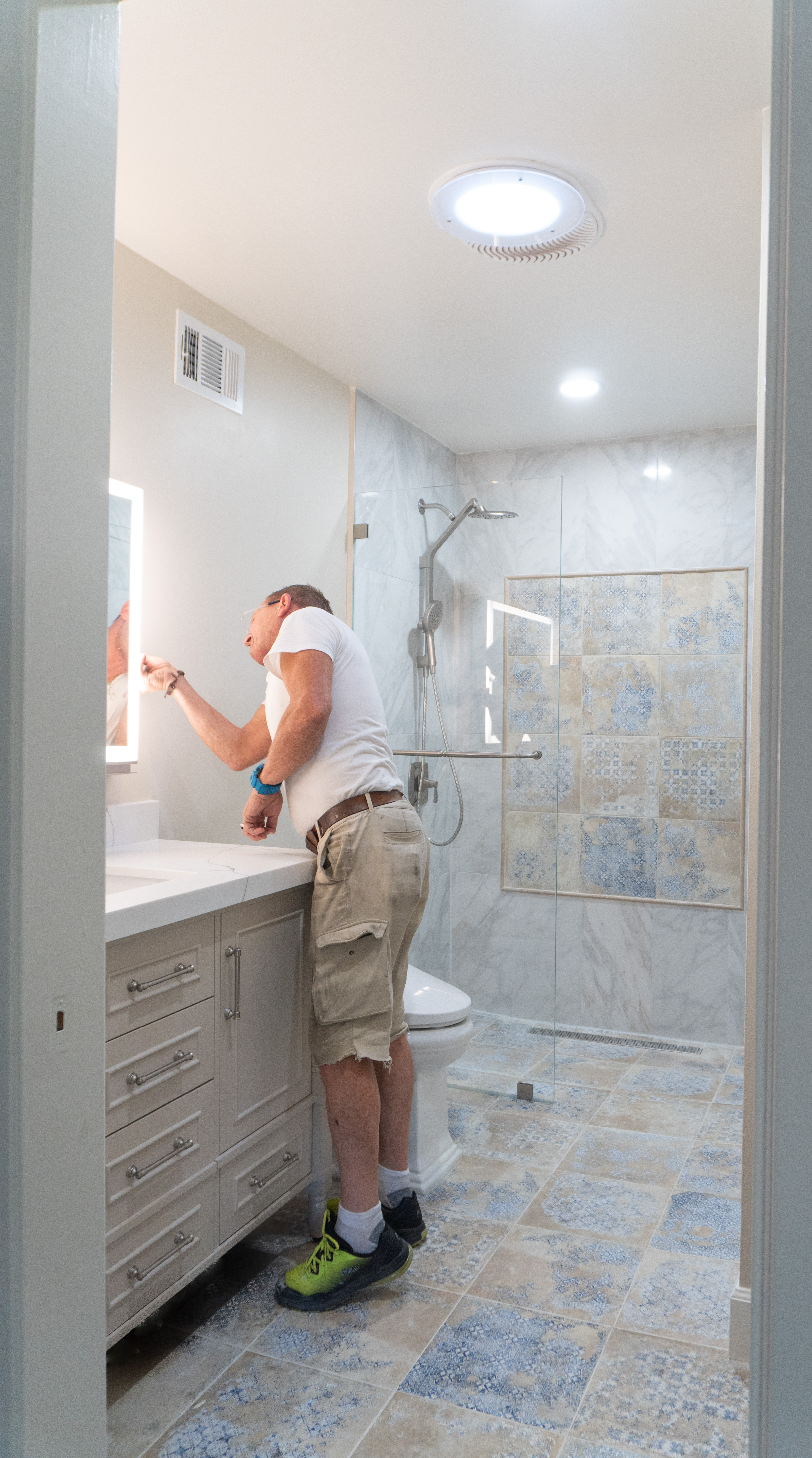Master bathroom remodel, San Jose